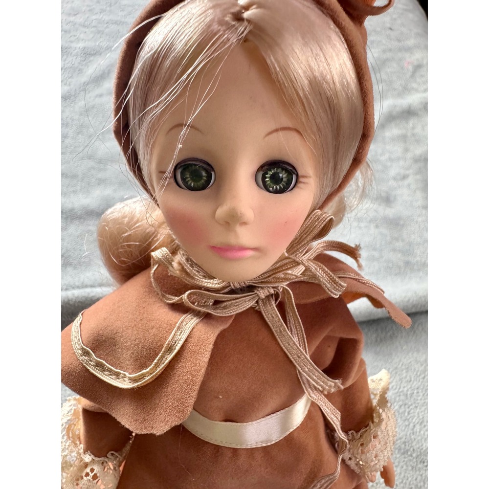 Vintage 1979 Effanbee Grandes Dames Four Seasons Autumn Doll Brown‎ Dress Blonde